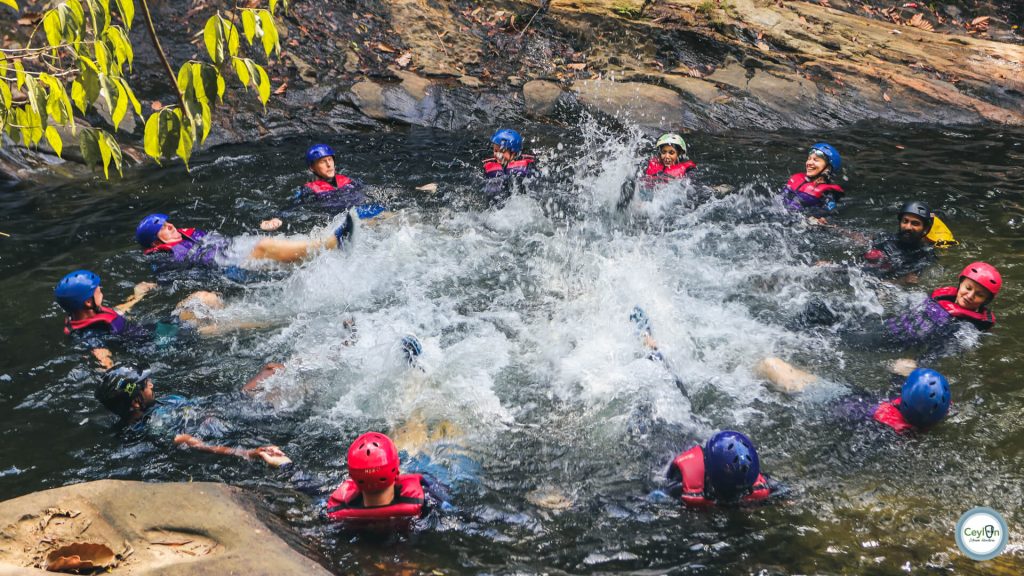 Canyoning at Katarang Oya, Kithulgala