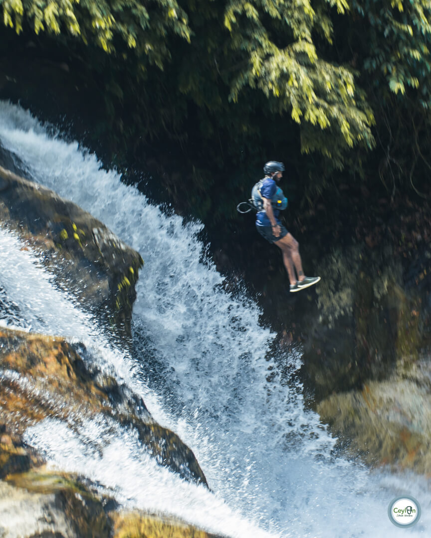 Canyoning at Mannakethi Ella, Kithulgala