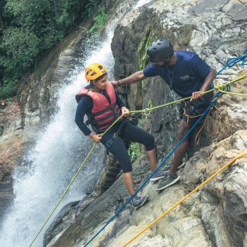 Canyoning at Mannakethi Ella, Kithulgala